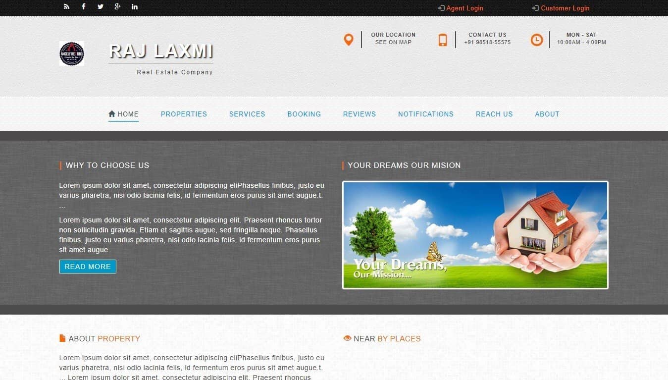 DarjeelingTaxi Website Design