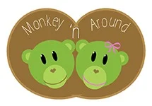 Logo design for Monkey n Around by Darjeeling Informatics