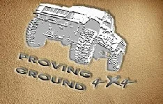 Logo design for Proving Ground 4x4 by Darjeeling Informatics